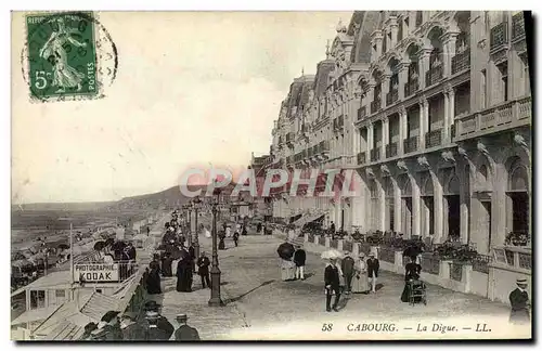 Cartes postales Cabourg La Digue