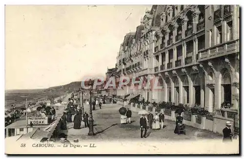 Cartes postales Cabourg La Digue