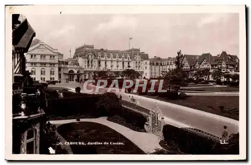 Cartes postales Cabourg Les Jardins du Casino