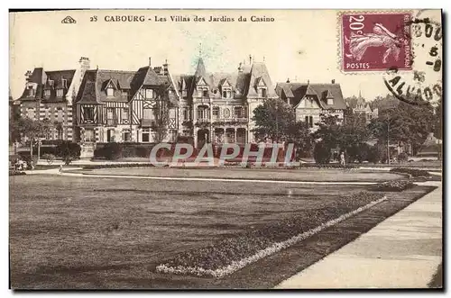 Cartes postales Cabourg Les Villas des Jardins du Casino