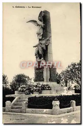 Cartes postales Cabourg Le Monument