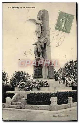 Cartes postales Cabourg Le Monument