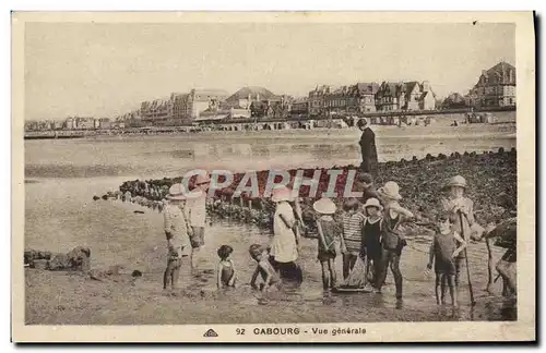 Cartes postales Cabourg Vue Generale Enfants