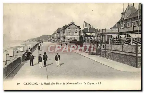 Ansichtskarte AK Cabourg L&#39Hotel des Ducs de Normandie