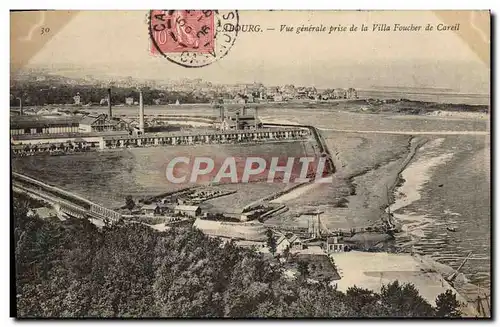 Ansichtskarte AK Cabourg Vue gnerale Prise de la Villa Foucher de Careil