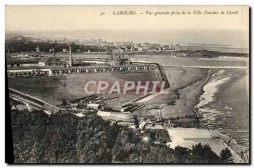 Cartes postales Cabourg Vue gnerale Prise de la Villa Foucher de Careil