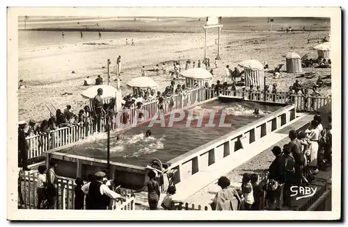 Cartes postales Cabourg La piscine