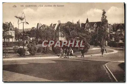 Cartes postales Cabourg Les Jardins du Casino