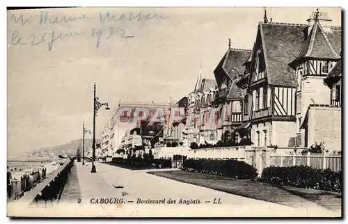 Cartes postales Cabourg Boulevard des Anglais