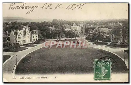 Cartes postales Cabourg Vue generale