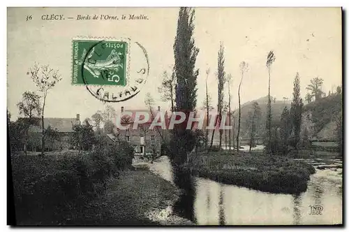 Cartes postales Clecy Bords de l&#39Orne le Moulin