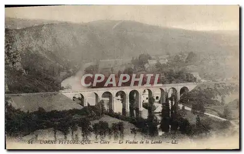 Cartes postales Clecy Le Viaduc de la Lande