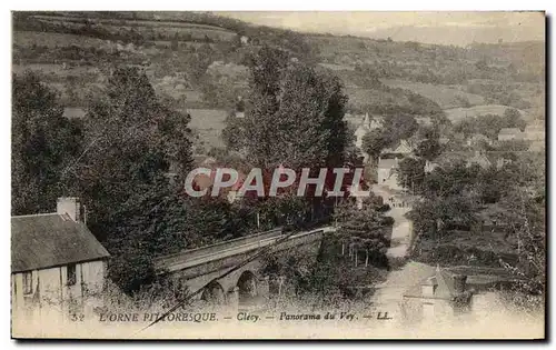 Cartes postales Clecy Panorama du Vey