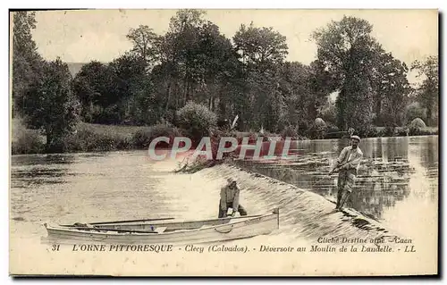 Cartes postales Clecy Deversoir au Moulin de la Landellle