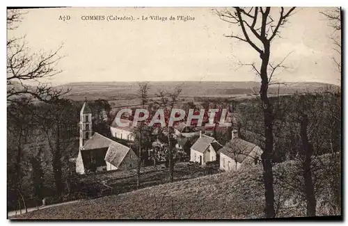 Cartes postales Commes Le Village de l&#39Eglise