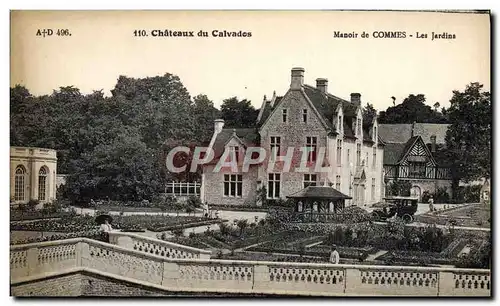 Cartes postales Manoir de Commes Les Jardins