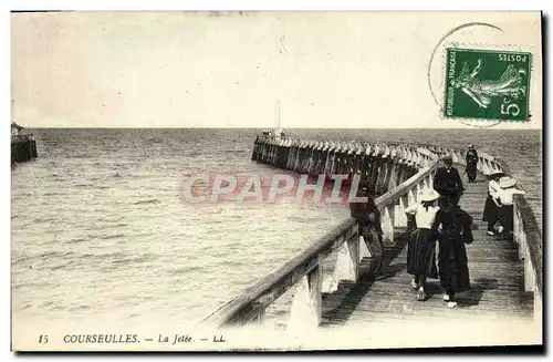 Cartes postales Courseulles La Jetee