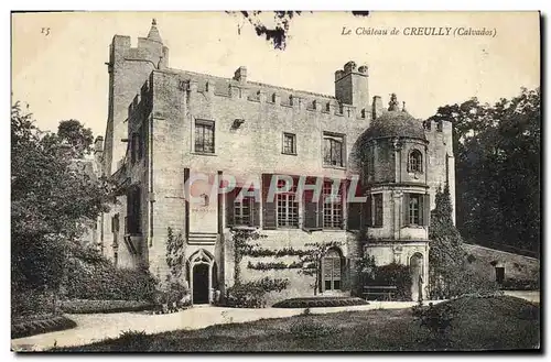 Cartes postales Le Chateau de Creully