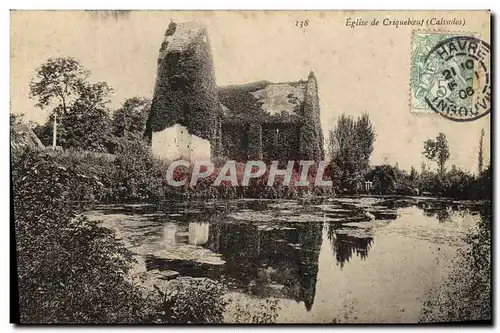 Cartes postales Eglise de Cricqueboeuf