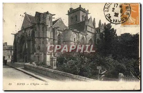 Cartes postales Dives L&#39Eglise