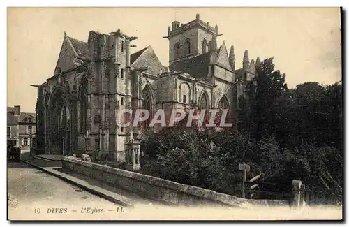 Cartes postales Dives L&#39Eglise