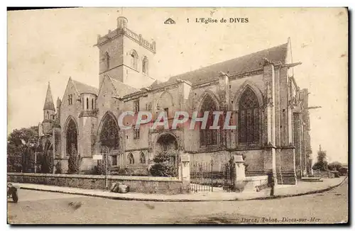 Cartes postales L&#39Eglise de Dives