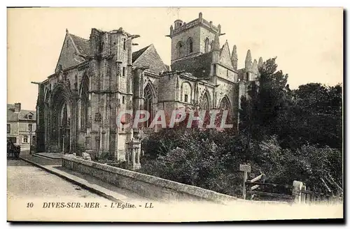 Cartes postales Dives sur Mer L&#39Eglise