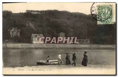 Cartes postales Dives Le Bac de Cabourg