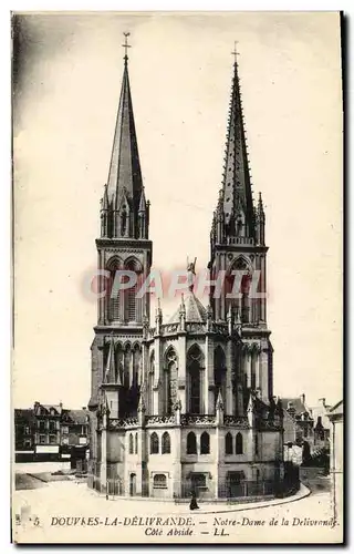 Cartes postales Douvres La Delivrande Notre Dame de la Delivrande Cote Abside