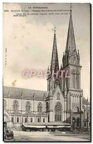 Cartes postales Environs de Caen Chapelle Notre Dame de la Delivrande