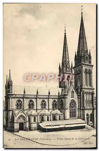 Cartes postales La Delivrande Notre Dame de La Delivrande