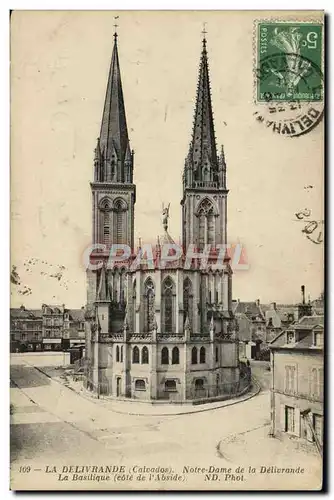 Cartes postales La Delivrande Notre Dame de La Delivrande La Basilique