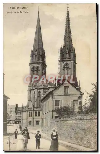 Cartes postales La Delivrande Vue prise de la Halte