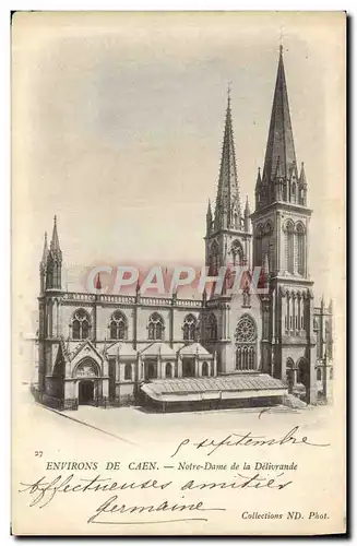 Cartes postales Environs de Caen Notre Dame de La Delivrande