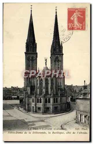 Ansichtskarte AK La Delivrande Notre Dame de La Delivrande la Basilique