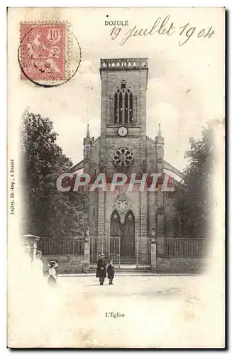 Cartes postales Dozule L&#39Eglise