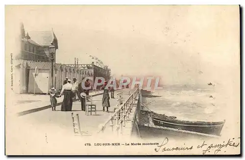 Cartes postales Luc Sur mer la maree montante