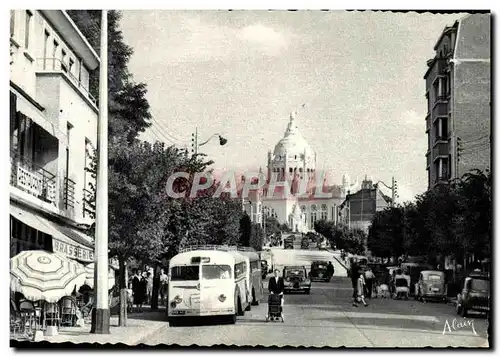 Moderne Karte Lisieux Avenue de la basilique