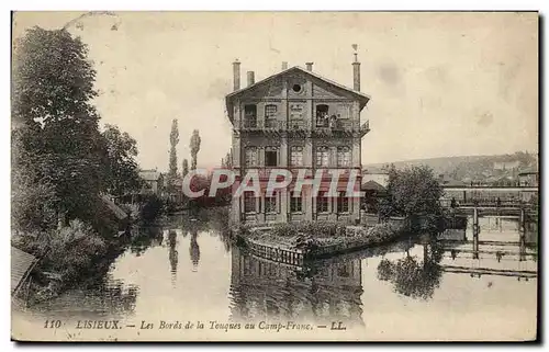 Ansichtskarte AK Lisieux Les bords de la touques au camp Franc