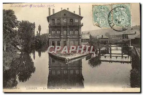 Cartes postales Lisieux La touques au camp Franc