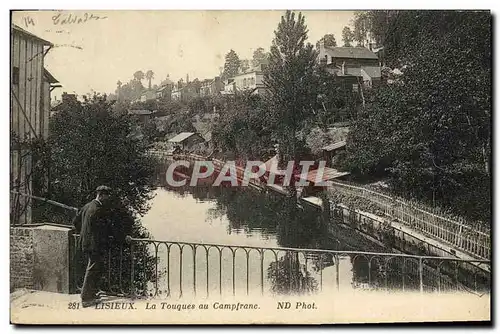 Ansichtskarte AK Lisieux La touques au camp Franc