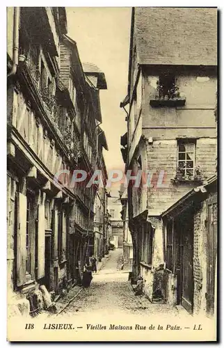 Ansichtskarte AK Lisieux Vieilles maisons rue de la paix