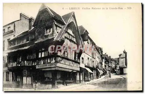 Ansichtskarte AK Lisieux Vieilles maisons de la grande rue