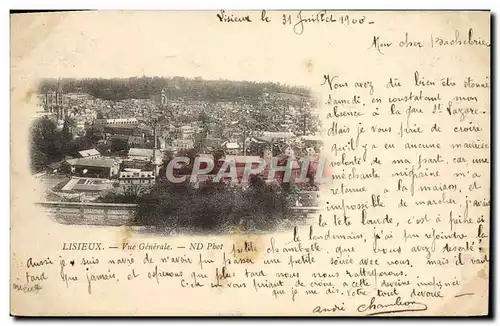 Cartes postales Lisieux Vue generale