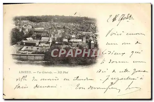 Cartes postales Lisieux Vue generale