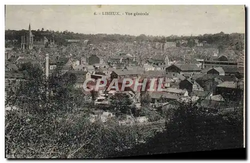 Cartes postales Lisieux Vue generale