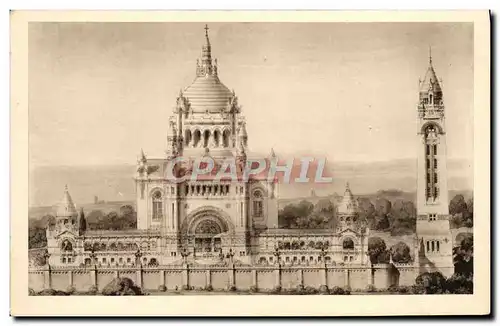 Ansichtskarte AK La Basilique de Lisieux vue generale du projet