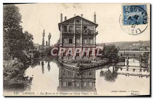 Cartes postales Lisieux Les bords de la toques au camp Franc