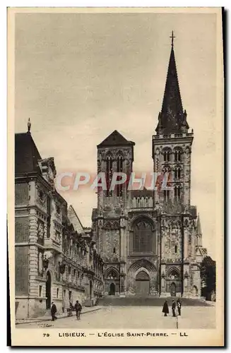 Cartes postales Lisieux l&#39eglise saint pierre