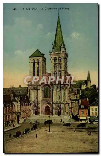 Cartes postales Lisieux La cathedrale st pierre